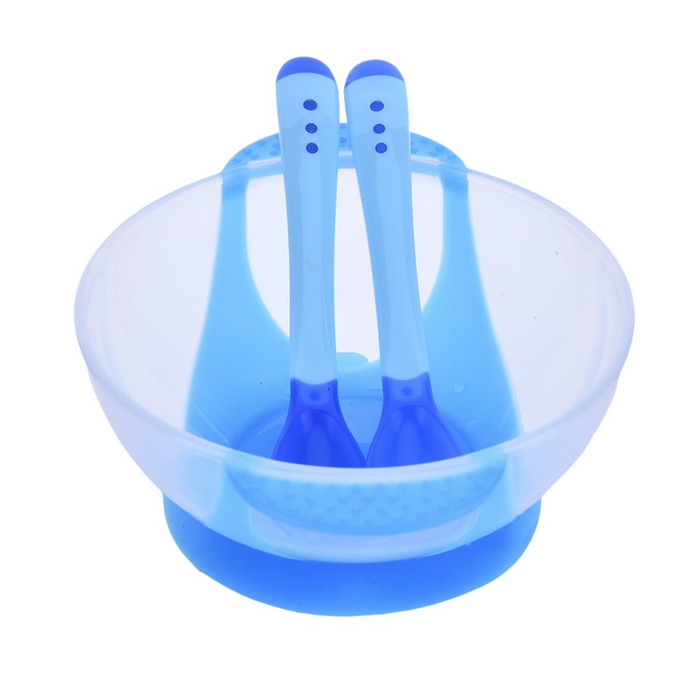 ibaste Child Suction Bowl | Toddler Spill Proof Cup | Kids Suction Stay Put  Set With Silicone Spoon Feeding Training Self Feeding Equipment For Babies  6 Month Above - Walmart.com