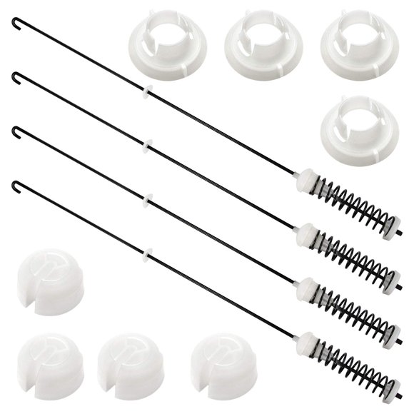 W10780045 NTW4516FW2 NTW4516FW1 NTW4605EW0 Washer Suspension Rod Kit(26.7in?for Amana Whirlpool Kenmore -Replace AP5971396 WTW4800BQ1 NTW4516FW0 WTW4816FW1 WTW4816FW2- by TOMOON