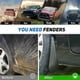 thumbnail image 5 of Exquisite For Toyota Land Cruiser LC70 LC79 LC80 LC100 LC200 1990-2007 Fender Mudguard Mud Flaps Guard Splash Flap Mudguards, 5 of 5