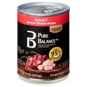 Pure Balance Beef & Chicken Recipe Adult Wet Dog Food, 12.5 oz