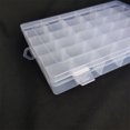 thumbnail image 3 of Kearding Caja de almacenamiento de joyería de 36 rejillas transparente desmontable vitrina broche organizador de embalaje para collar pendiente Almacenamiento y organización del hogar, 3 of 6