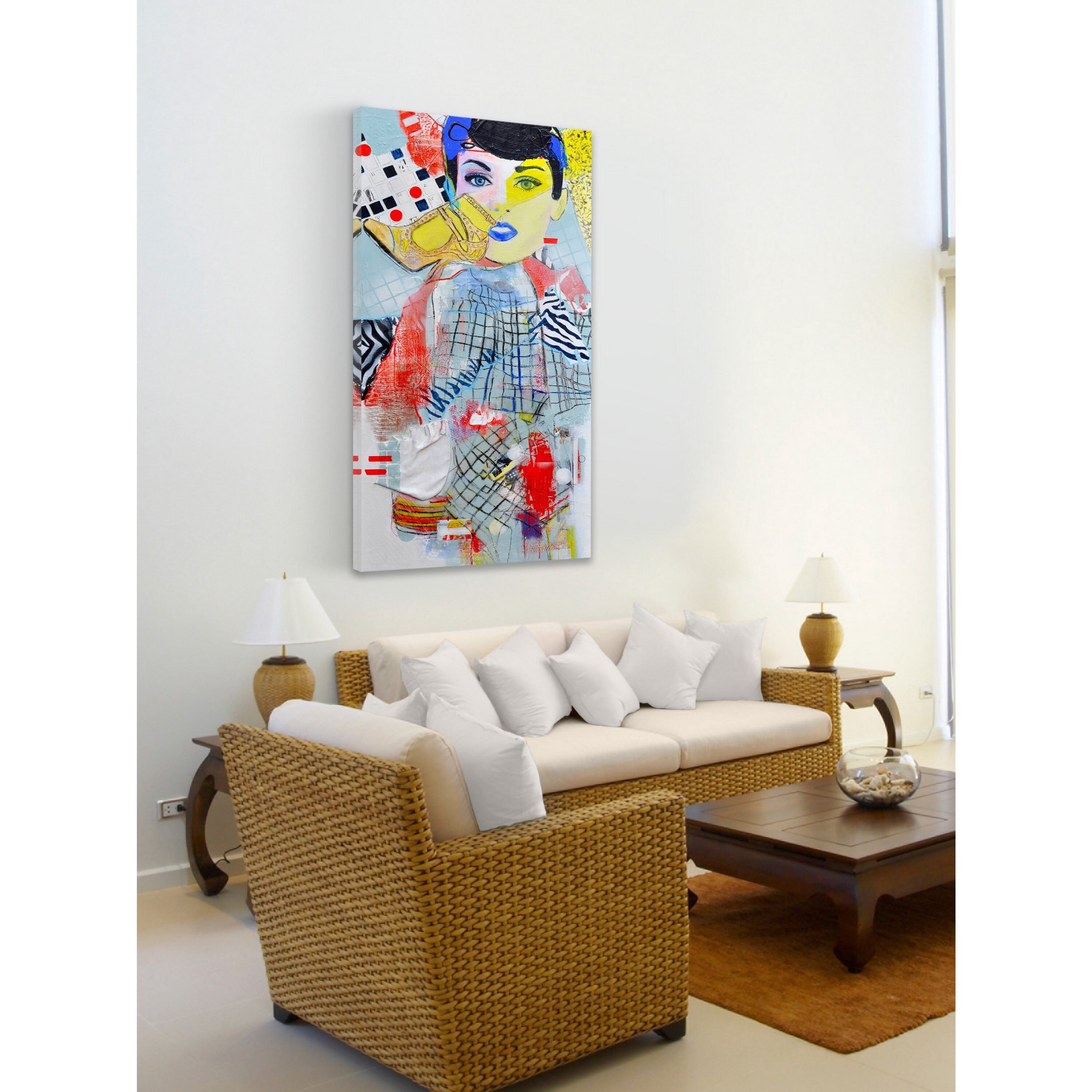 Marmont Hill ''Wax Doll'' Painting Print on Wrapped Canvas