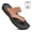 Brown, variant on Women's Odal Split Toe Slide Sandals