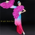 thumbnail image 3 of Peony Large Petals Fan Dance Fan Double-sided Fan Twist Peony Large Petals Fan Props, 3 of 7