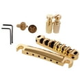 thumbnail image 6 of Roller Saddle Bridge Set w/ Posts Wrench For Electric Guitar Golden, 6 of 8