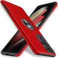 thumbnail image 1 of Samsung Galaxy S21 Ultra Case, [NOT for S21 or S21 Plus], Slim Soft Bumper Protective Case for Samsung S21 Ultra Case, with Invisible Ring Holder Kick, 1 of 5