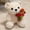2#, variant on Lunxisen 1 Pcs Stuffed Teddy Bear Dolls with Rose, Soft Plush Animal Toys for Her Girlfriend Lover Mom Kids Gifts Home Decor