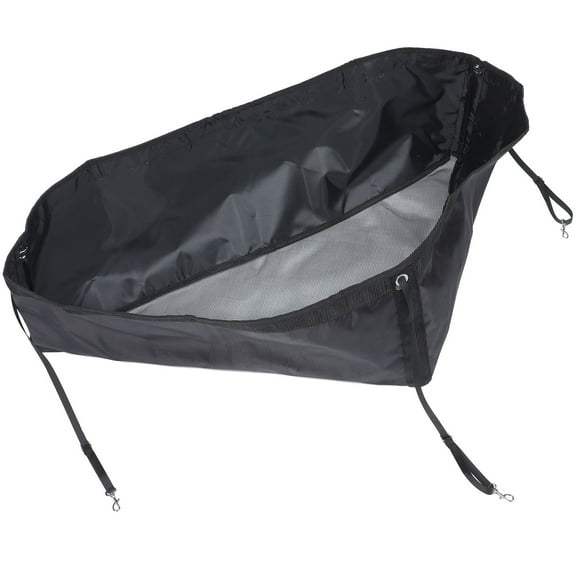 FOXNOVO Corner Feeders Horses Horse Hay Feed Bag Black Mesh Bottom 1Pcs