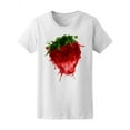 thumbnail image 2 of Colorful Splashes Strawberry T-Shirt Women -Image by Shutterstock, Female Large, 2 of 4