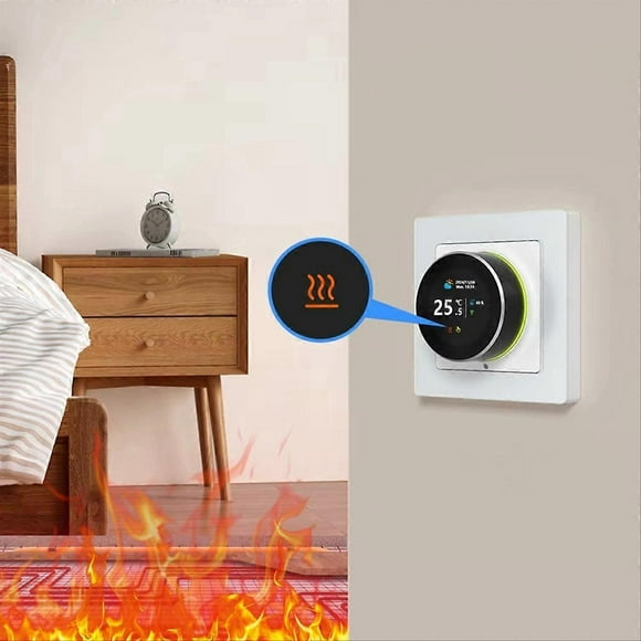 Tuya WiFi Smart Knob Thermostat for Water/Gas Boiler 3A