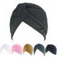 thumbnail image 2 of Racing Butterfly Fashion Men Women Stretchable Soft Indian Style Turban Hat Head Wrap Band Cap, 2 of 7