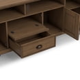 thumbnail image 5 of Simpli Home Redmond 72W Low TV Stand with Drawers, Doors and Cubbies, 5 of 13