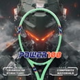 thumbnail image 3 of SALYWEE POWER 100 Adult Tennis Racket - Carbon Fiber Composite, 16×19 Strung Pattern, Simple & Elegant Design, Free Bag Included, 3 of 7