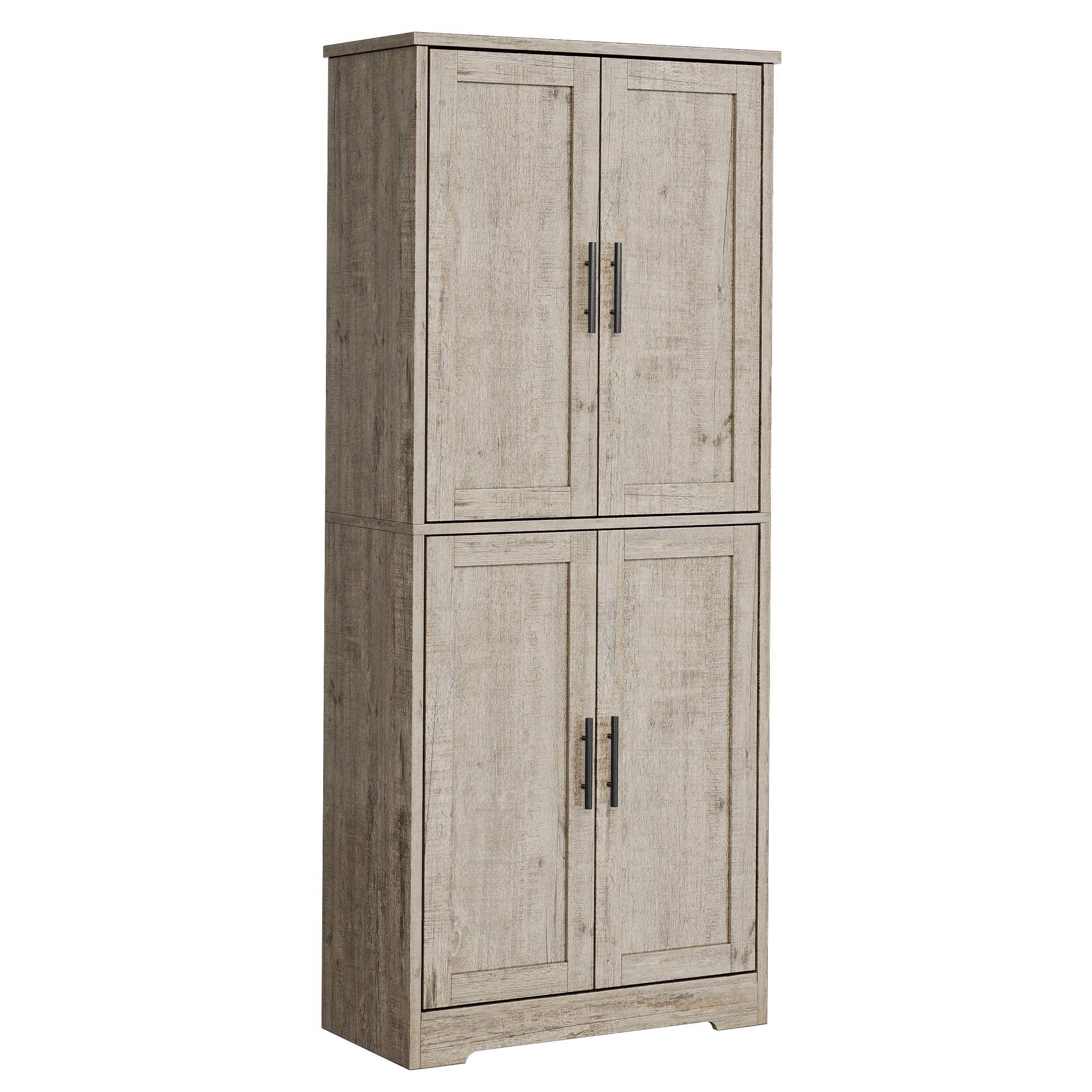 70" Tall Kitchen Pantry Cabinet, 30" Wide Kitchen Pantry Storage Cabinet, Large Kitchen Hutch with Storage Drawers and Doors for Dining Room, Living Room, Bathroom