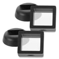 thumbnail image 4 of KAKOWELY 2pcs Commemorative Coins Floating Display Case Rack Clear Display Box Stand Holder Suspension Frame for Medallion Chip Black,1.97"X1.97"X0.79", 4 of 4
