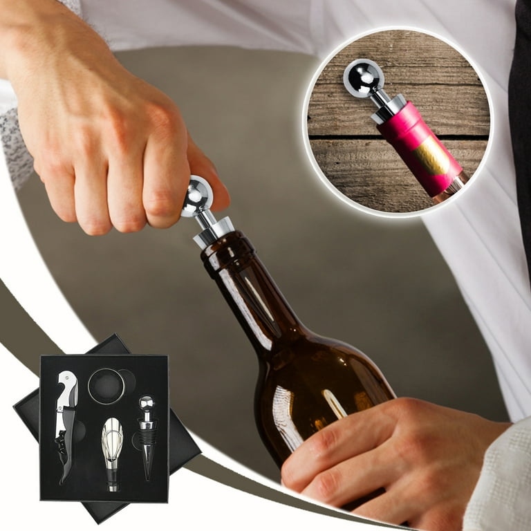 Wine Bottle Corkscrew Set
