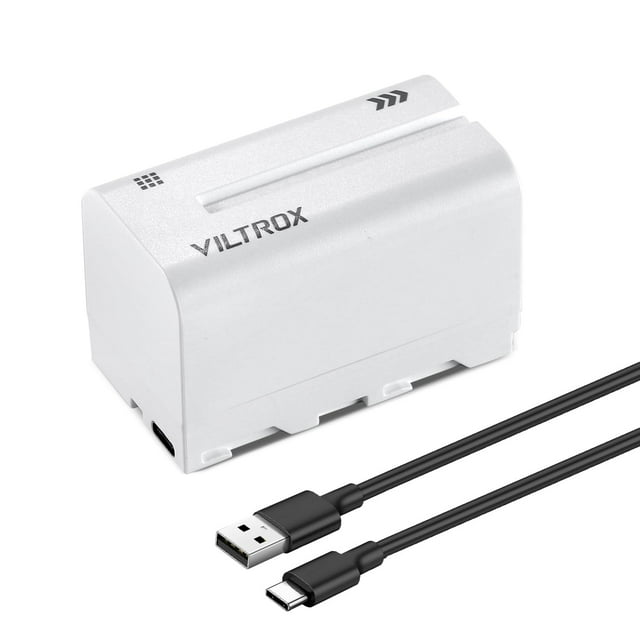 Batería de iones de litio VILTROX NP-F750 4400 mAh para Sony NP-F550 F570