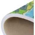 thumbnail image 6 of Coolnut Funny Cartoon World Map Area Rug, 4'x5' Pet & Child Friendly Carpet for Living Room Bedroom Dining Room,Indoor Outdoor Soft Rug Washable Non Slip Comfortable Area Rug, 6 of 6