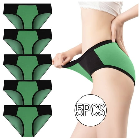 

Roliyen Briefs For Women Splice Solid Color Patchwork Briefs Panties Underwear Knickers Bikini Underpants Lingerie For Women Nightgowns For Women