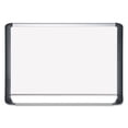 thumbnail image 3 of Bi-silque Visual® Lacquered Steel Magnetic Dry Erase Board, 36 X 48, Silver/black, 3 of 3