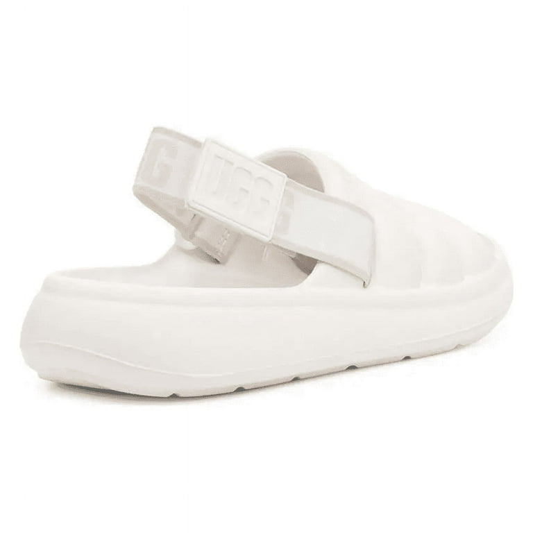 Ugg sales white sandals