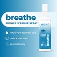 thumbnail image 6 of MOXE Breathe Shower Spray Essential Oils Steam Therapy Shower Mist with Eucalyptus and peppermint 4 oz, 6 of 7