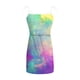 thumbnail image 5 of Vestidos de mujer Estampado de verano Casual con cuello en V Sin mangas Vacaciones en la playa Vendaje Bolsillos con cordón Mini vestido Fridja  hjkh6077, 5 of 5