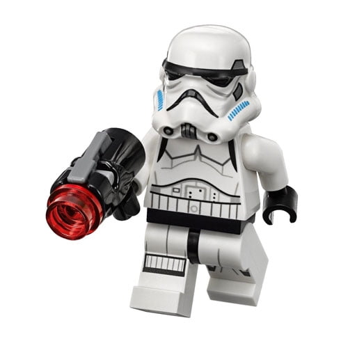 LEGO Minifigure - Star Wars - STORMTROOPER with Blaster Gun (Blue Helmet Vents) - Walmart.com