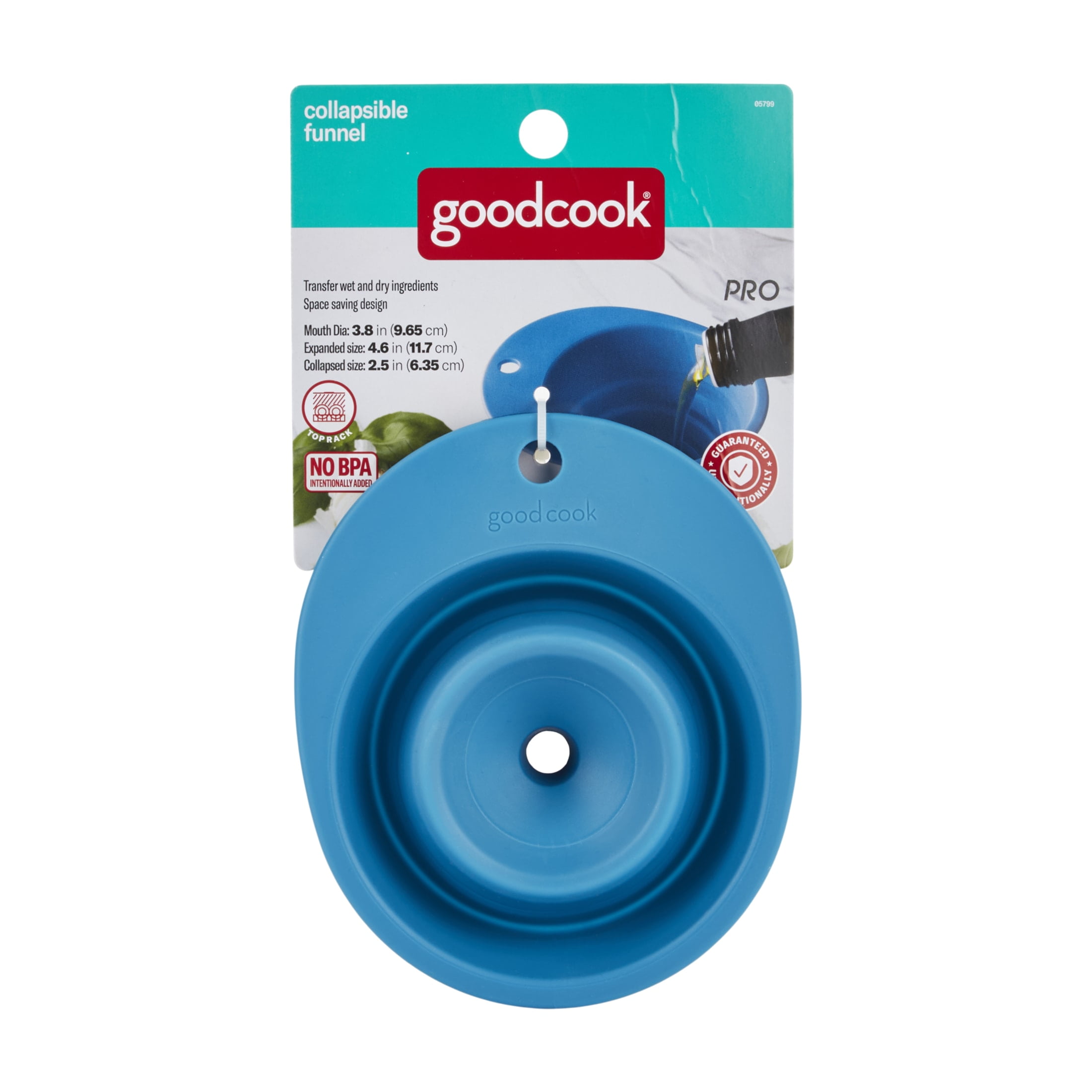 (2 pack) GoodCook Pro Collapsible Funnel