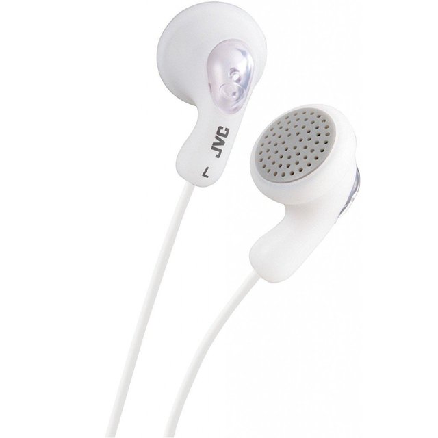 Auriculares JVC Gumy con cuerpo de goma suave