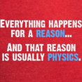 thumbnail image 3 of CafePress - Physics Is The Reason T Shirt - Mens Football Shirt, 3 of 4