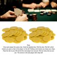 thumbnail image 3 of Ensemble de Chips, Portable Multifonction Gauche Droite Centre pour Fête de Famille Tournoi, 3 of 7