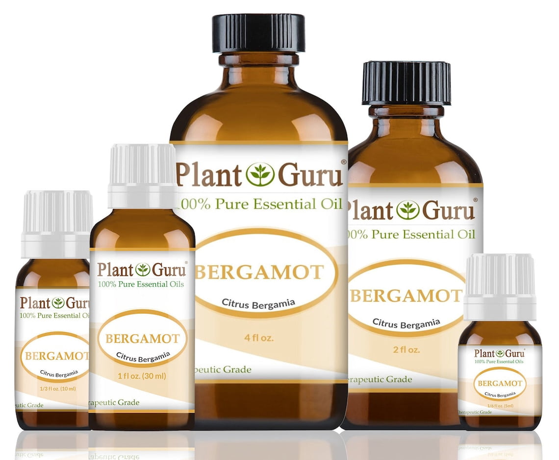 Bergamot Essential Oil 4 oz 100% Pure Natural Undiluted Therapeutic Grade.