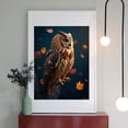 thumbnail image 2 of Diamond Art Kits for Adults - 5d Autumn Owl Perched Leafs Fluttering Diamond Painting for Adults, Diamond Art for Adults Beginners, Diamond Painting Kits for Adults for Home Wall Decor, 2 of 7