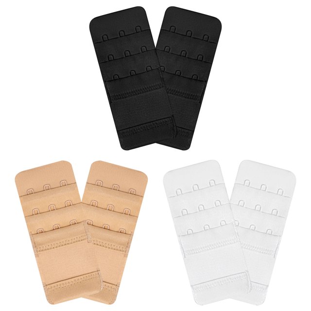 Wingslove Womens 6pcs-Pack Elastic Multi-Size Bra Extender Accessories Bra Band