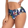 thumbnail image 2 of Fotbe The Map Of United States Calzones Estampados para Mujer – Ropa Interior de Algodón, Cómoda, Suave y Elástica-Medium, 2 of 6