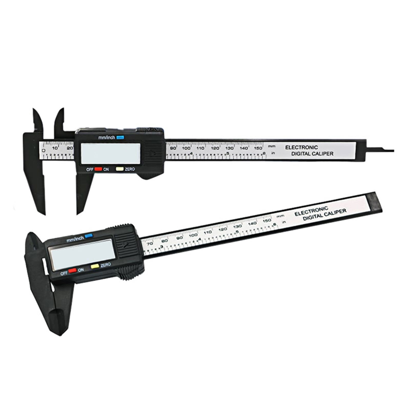 6inch LCD Digital 150mm Electronic Carbon Fiber Vernier Caliper Gauge Micrometer ,Easy to Operate