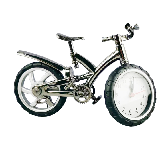 Despertador, diseño de bicicleta de montaña, plástico, 245 x 145 mm