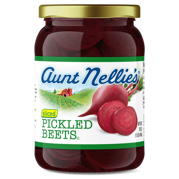 Aunt Nellie's Sliced Pickled Beets Jar, 16 oz