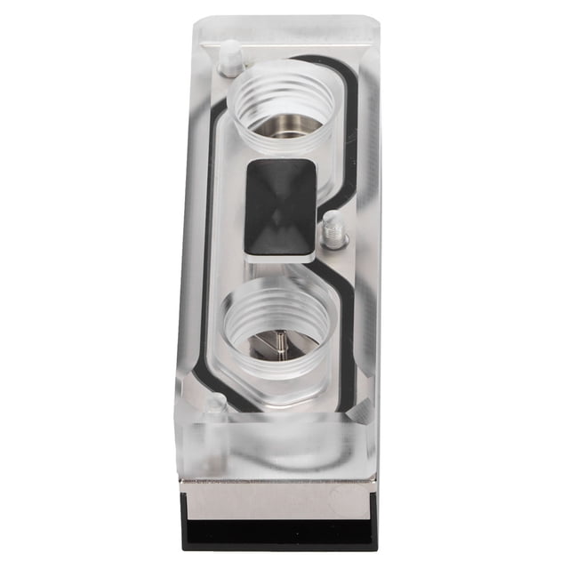Bloque de agua de disco duro ANGGREK M2 SSD Enfriador de tanque de agua acrílico