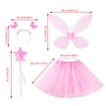 thumbnail image 2 of SAYOO 4 piezas de accesorios de vestuario Wings, Wings headband Magic stick dress SAYOO moda, 2 of 8