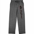 thumbnail image 4 of Harry Potter Gryffindor Lion Emblem Men's Graphite Heather Sleep Pajama Pants-3X-Large, 4 of 7