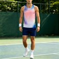 thumbnail image 2 of CONFREE Mens 2 Peice Workout Shorts Sets Casual Men's Jogging Tracksuit Set Graphic Tops Shorts Athletic Track Suit for Men, 2 of 7