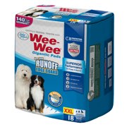 Four Paws Wee-Wee® Superior Performance Gigantic Dog Pee Pads with Runoff Edge Guard 27.5 x 44 (18 Count)