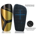 thumbnail image 3 of Uantc Soccer Shin Guards with Sleeves - Shin Guards Soccer Youth - Shin Guards for Toddlers/Kids/Adults - Shin Pads for Boys Girls Men Women GlodenXS, 3 of 6