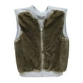 thumbnail image 1 of Epic Threads Girls’ Faux Fur Vests, Gray, Large, 1 of 5