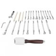 thumbnail image 1 of Leather Tool, Portable Leather Stamping Tool, Hand Tools Kit Carving For Leathercraft, 1 of 8