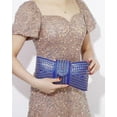thumbnail image 3 of Rhinestone Evening Clutch Purses for Women Bowknot Tote Bags Shiny Shoulder Crossbody Bag Handbags Dinner Party Wedding, 3 of 7