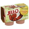Jell-O Limited Edition Strawberries and Cr&acuteme Pudding Snack, 3.875 Oz., 4 Count
