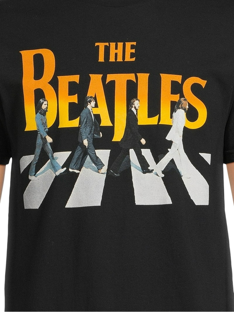 Beatles Men's & Big Men's Licensed Graphic T-Shirts, 2 Pack, Sizes